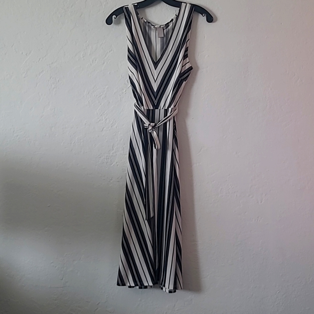 Black and White Dress